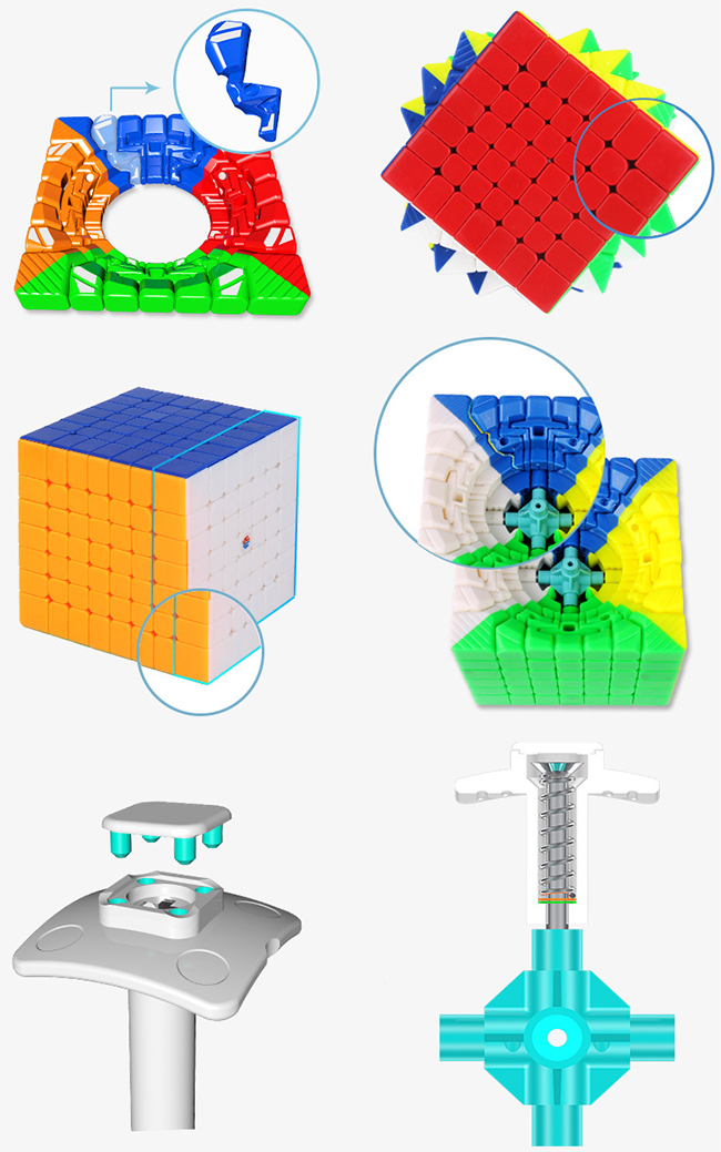 YuXin Hays 7x7x7 Speed Cube Stickerless